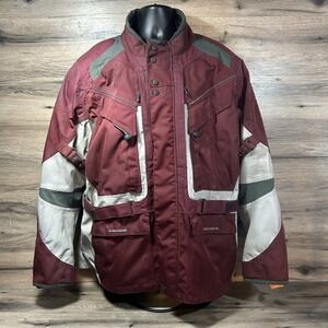 First Gear Motorcycle Jacket 2XLT Padded Armored Winter Fleece Lined